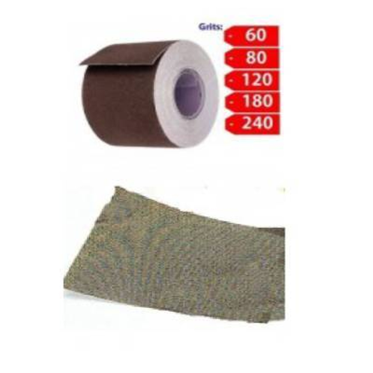 Emery Paper & Shop Rolls